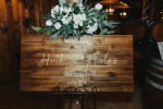 Wooden Board with Personalised Signage Photo - 1