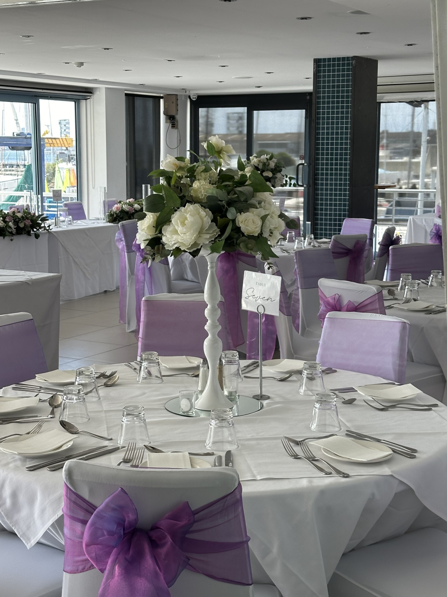 Wedding Ceremony Table Centrepiece