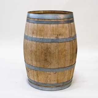 Rustic Wine Barrel Photo