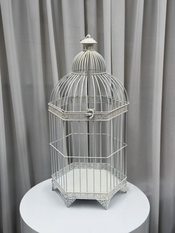 Vintage Birdcage Wishing Well Photo