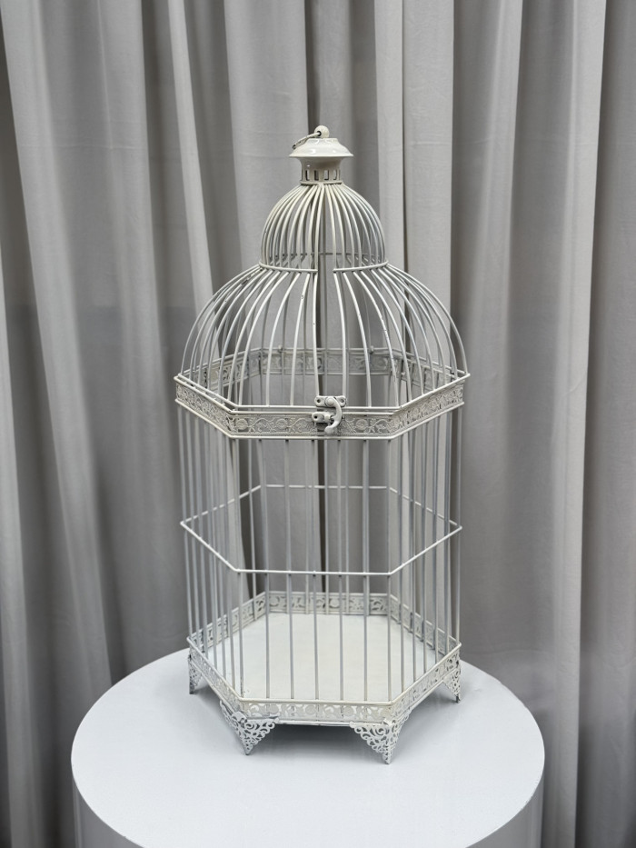 Vintage Birdcage Wishing Well Photo - 1
