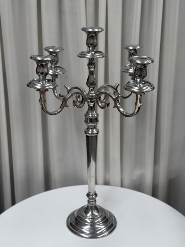 Silver Candelabra - Style A Photo