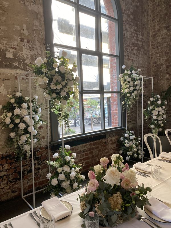 Deconstructed Floral Towers Photo
