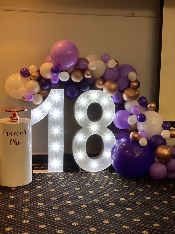 Festoon Numbers Photo