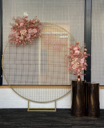 Round Mesh Backdrop Photo - 4