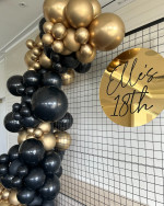 Acrylic 60cm Disc with Personalised Lettering Photo - 4
