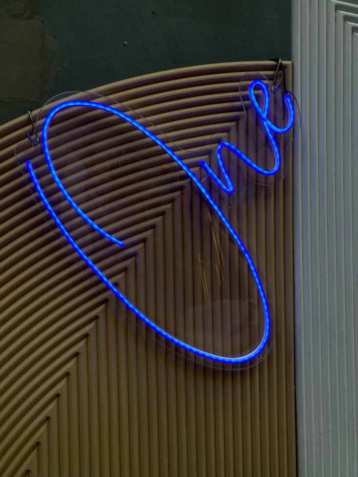 One Script Neon Sign Photo - 1