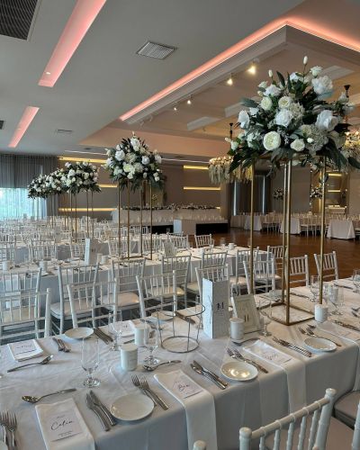 Large Silk Floral Toppers