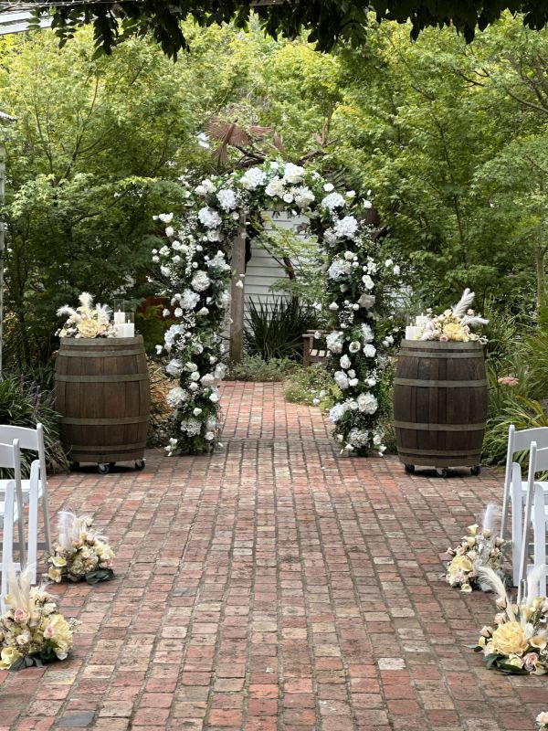 Floral Ceremonial Arch Photo