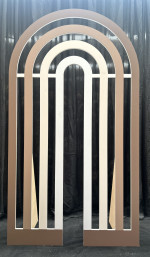 Wooden Rainbow Arch Photo - 2