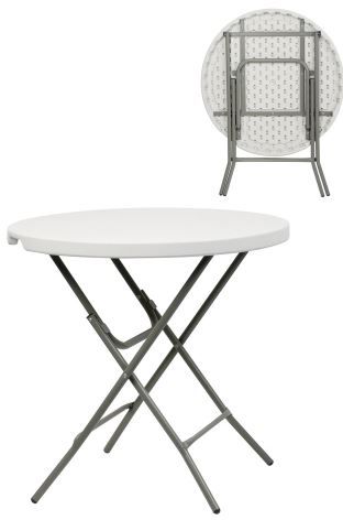 Round Folding Side Table Photo