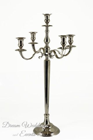 Silver Candelabra - Style B Photo
