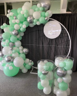 Round Mesh Backdrop Photo - 3