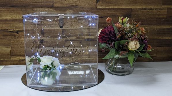 Clear Acrylic Wishing Well Photo